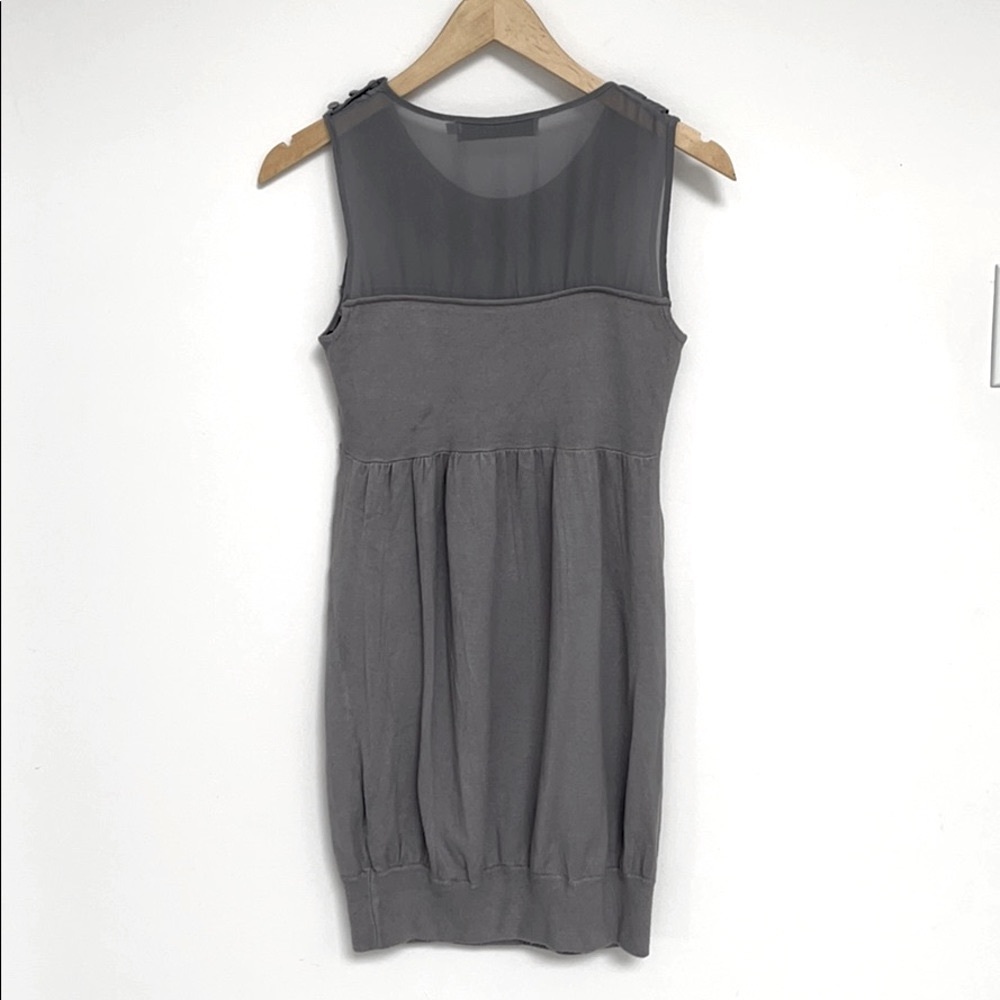 Knit Dress with Ruffle Neck - Picture 3 of 3
